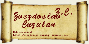 Zvezdoslav Ćuzulan vizit kartica